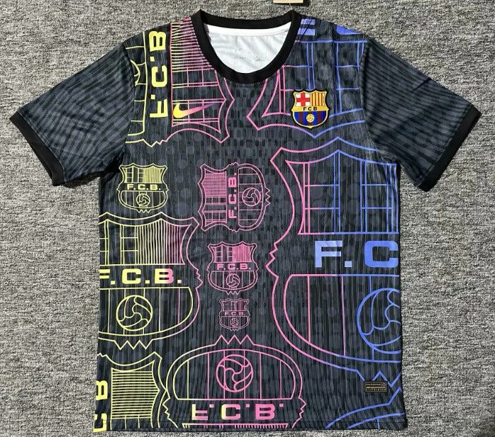 maillot-pre-match-fc-barcelona-saison-2025-2026-entrainement-officiel Maillot pré match FC Barcelona saison 2025 2026 entraînement officiel