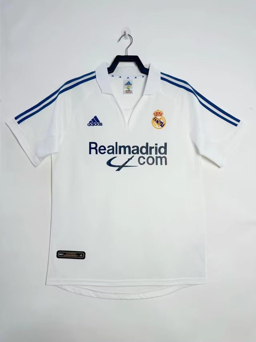 maillot-real-madrid-domicile-20012002 REAL MADRID THUISSHIRT 20012002