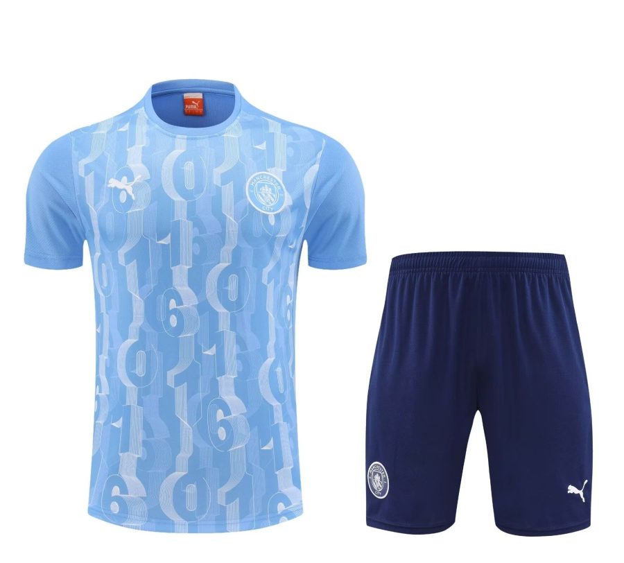 maillot-short-manchester-city-20242025 MANCHESTER CITY SHIRT + BROEK 2024/2025