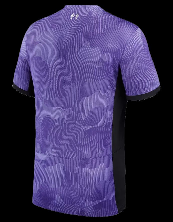 maillot-third-liverpool-saison-2023-2024-tenue-officielle-football third shirt Liverpool seizoen 2023 2024 officiële voetbaltenue