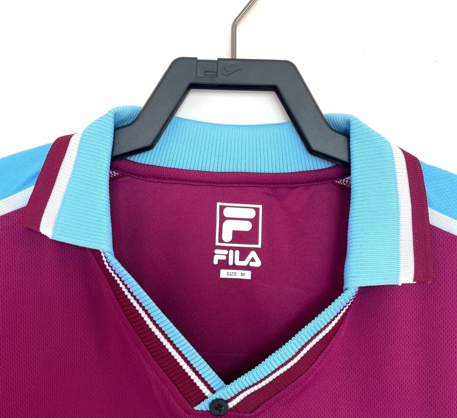 maillot-west-ham-united-retro-bordeaux-et-bleu maillot West Ham United rétro bordeaux et bleu