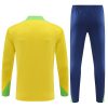 survetement-bresil-haut-et-bas-collection-football-saison-2024-2025 Trainingspak Brazilië boven- en onderkant voetbalcollectie seizoen 2024 2025