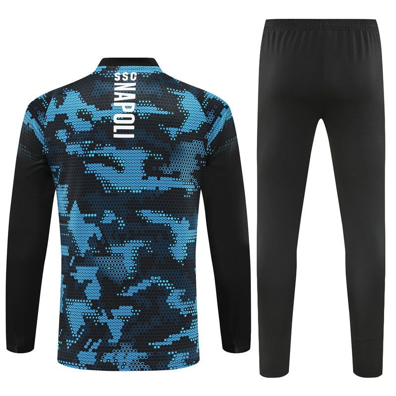 survetement-haut-et-bas-ssc-napoli-saison-2024-2025 Trainingspak boven- en onderkleding SSC Napoli seizoen 2024 2025