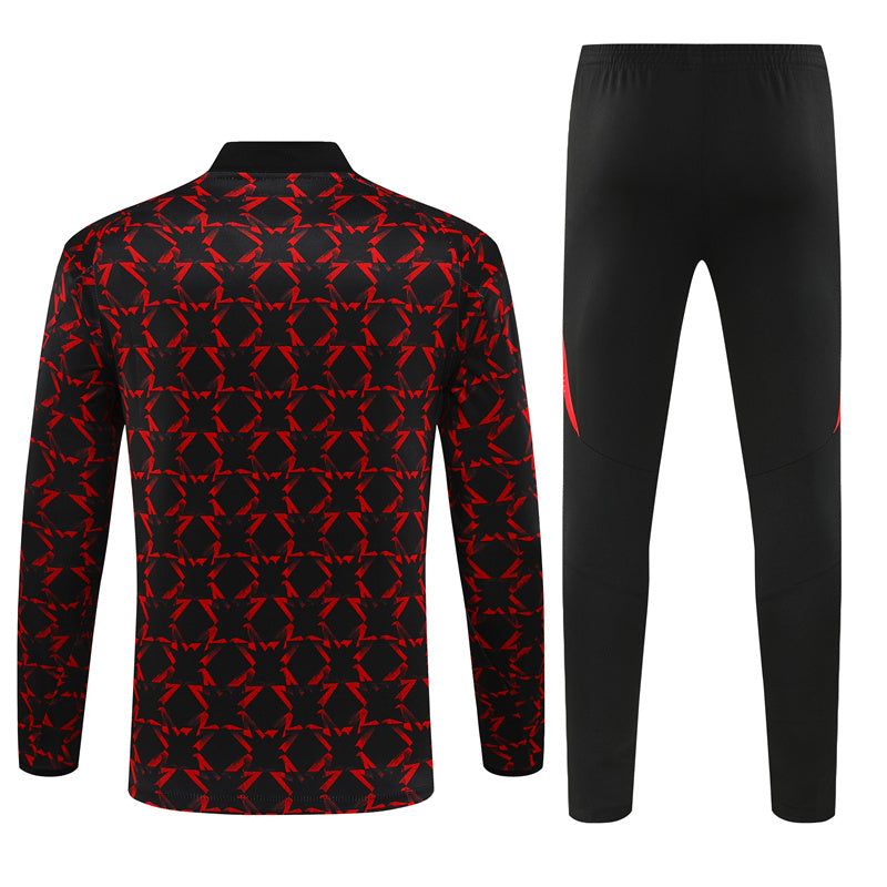 survetement-manchester-united-saison-2024-2025-haut-et-bas Manchester United trainingspak seizoen 2024 2025 boven- en onderkleding