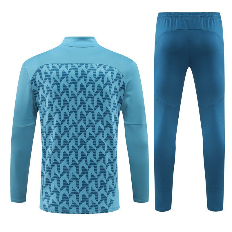 Olympique de Marseille trainingspak boven- en onderkleding seizoen tweeduizend vierentwintig tweeduizend vijfentwintig