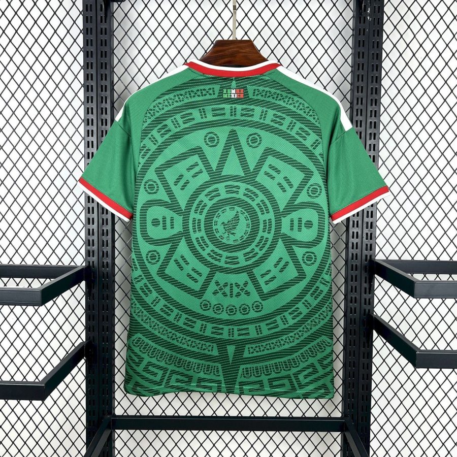 tenue-de-foot-mexique-version-domicile-pour-fans Mexicaanse voetbaloutfit thuisshirt voor fans