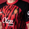 tenue-domicile-rcd-mallorca-rouge-et-noir-maillot-de-football-espagnol Thuistenue RCD Mallorca rood en zwart Spaans voetbalshirt