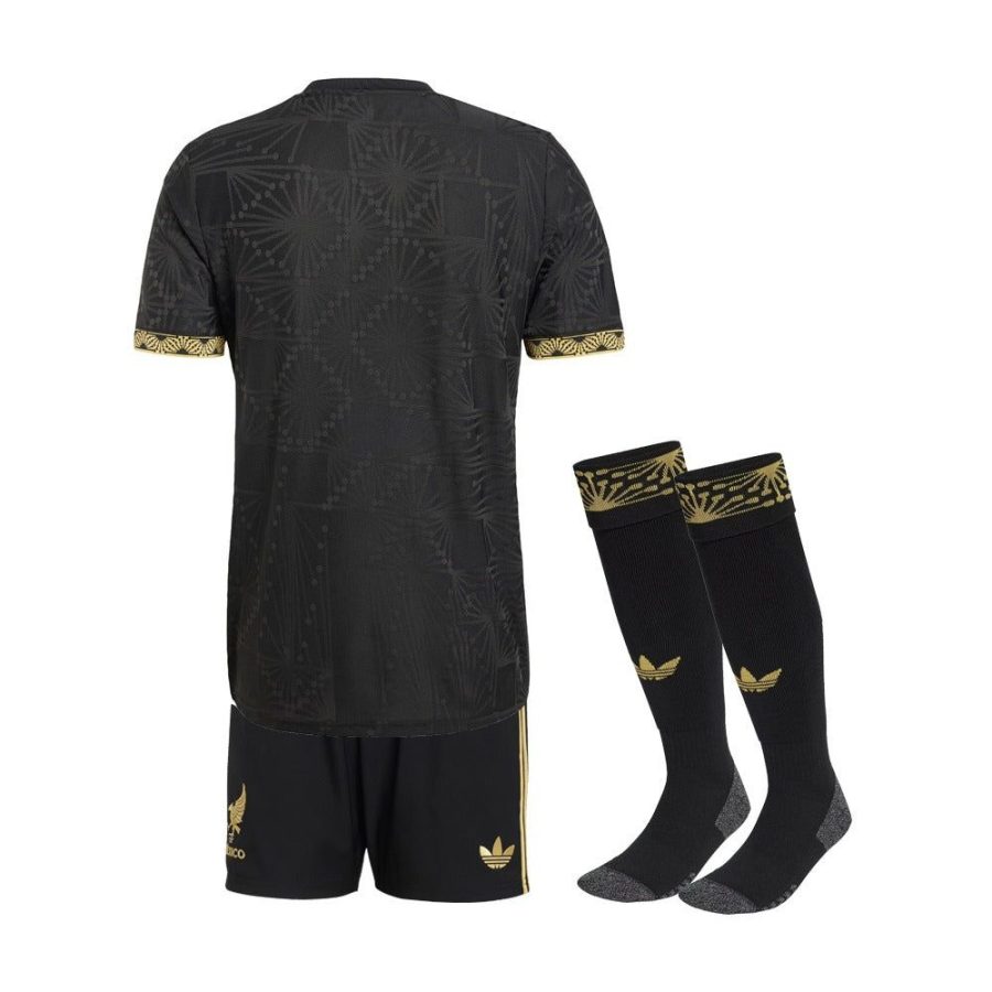 tenue-enfant-mexique-gold-cup-2025-maillot-domicile-et-short Kinderen tenue Mexico Gold Cup 2025 thuisshirt en short