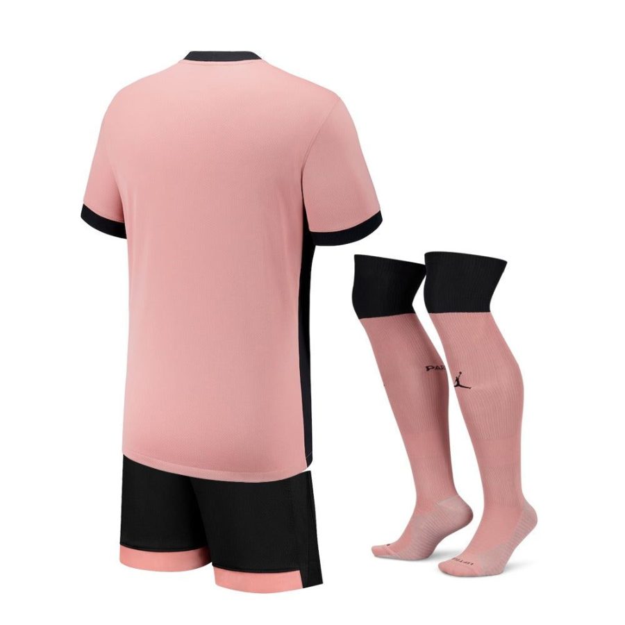 tenue-enfant-paris-saint-germain-third-saison-2024-2025-maillot-et-short Kindertenue Paris Saint Germain Derde seizoen 2024-2025 shirt en korte broek