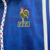 Officieel tenue Frankrijk voetbal thuisshirt stijl jaren 90