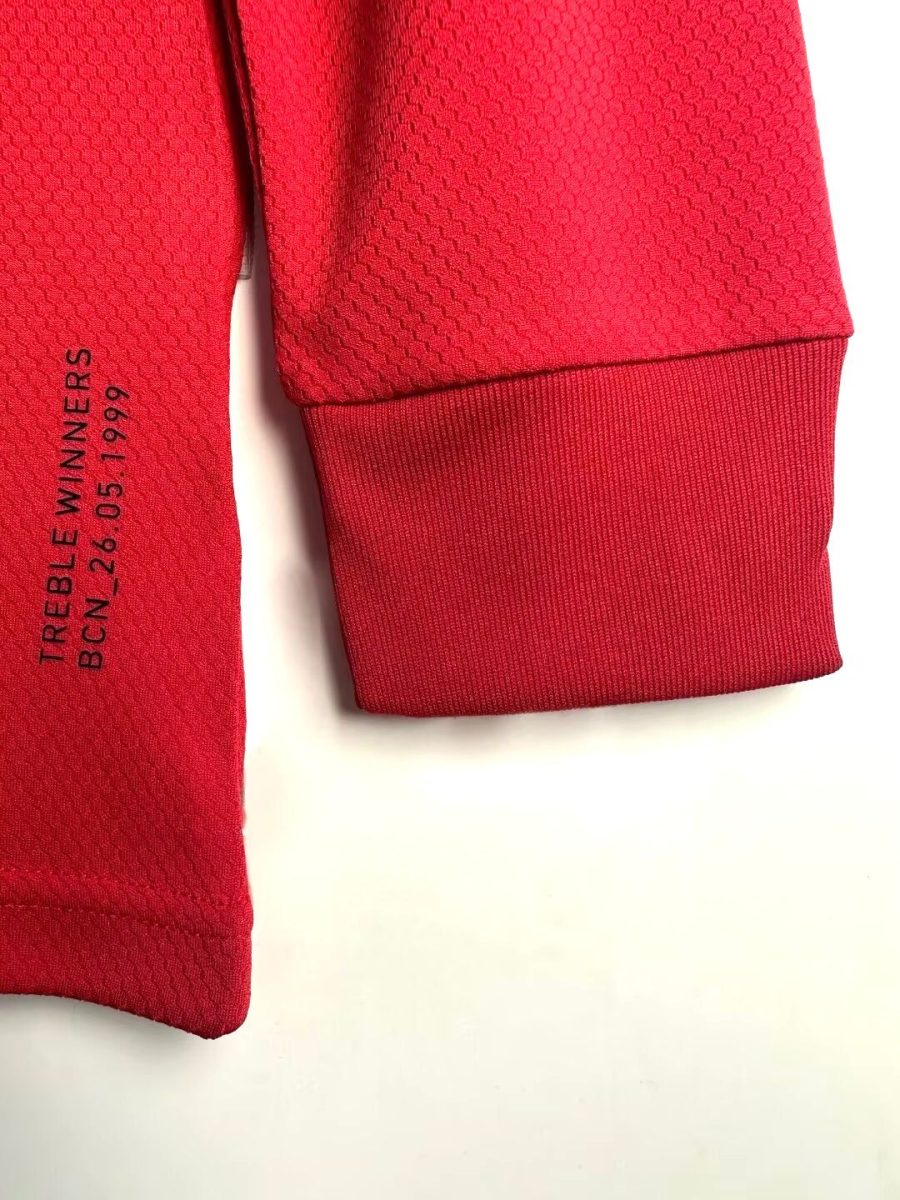 tenue-officielle-home-manchester-united-2019-2020-avec-manches-longues Officiële thuistenue Manchester United 2019 2020 met lange mouwen