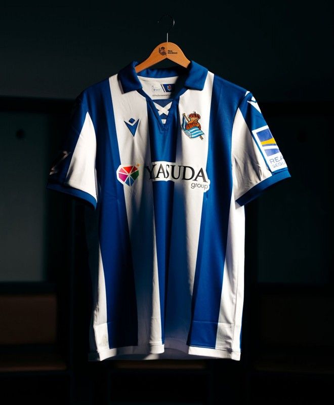 tenue-officielle-real-sociedad-a-domicile-jersey-football officieel thuistenue Real Sociedad voetbalshirt