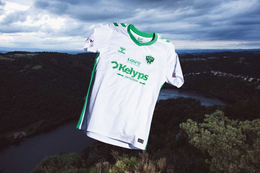 Saint-Étienne voetbaltuniek uit herencollectie 2024 2025
