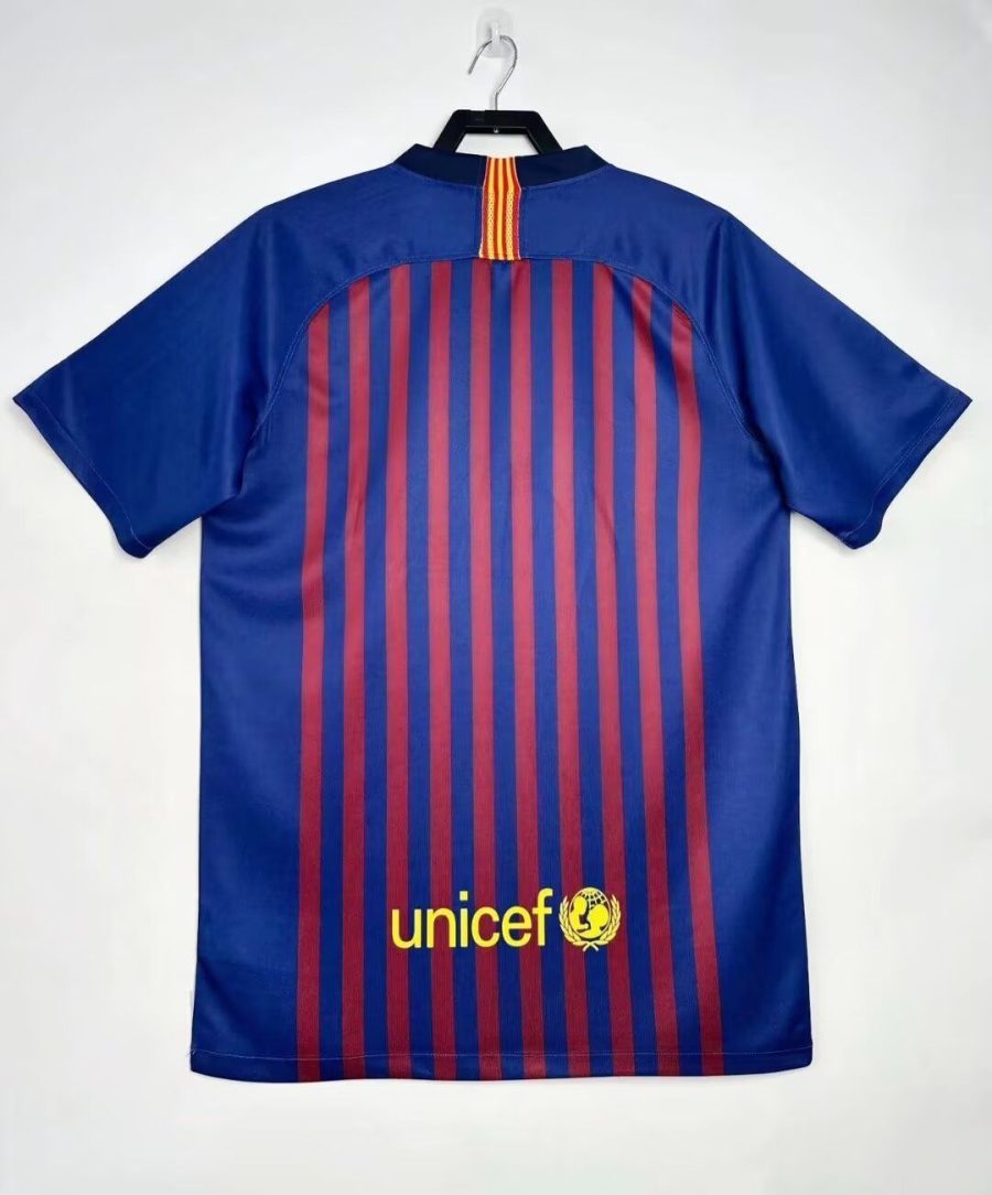 tunique-officielle-fc-barcelone-domicile-rouge-et-bleu Officieel tenue FC Barcelona thuisshirt rood en blauw