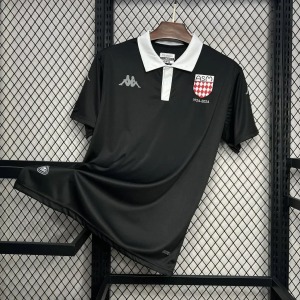 AS Monaco 2024-2025 zwart officieel shirt