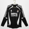 Voetbalshirt Real Madrid Derde 2006-2007 Lange Mouwen