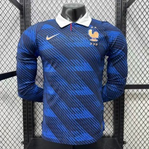 Frankrijk 2026 Thuisshirt Langemouwen