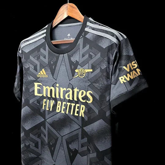 Arsenal Seizoen 2022-2023 Uitshirt Zwart