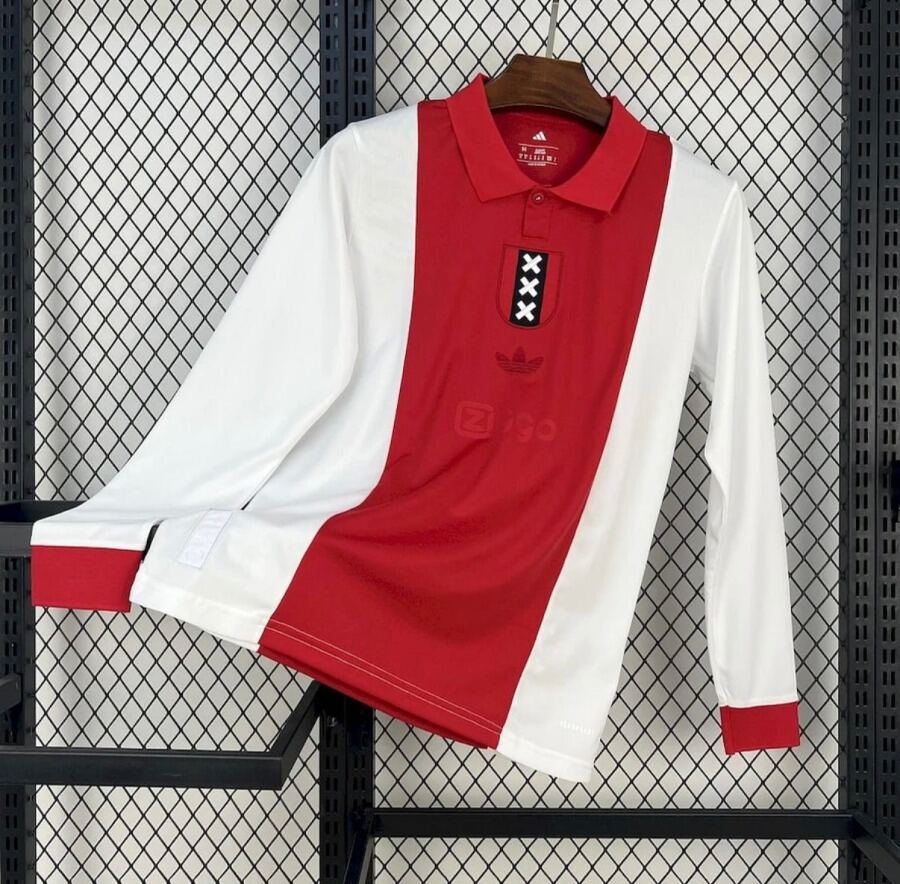 0C228505-10BC-41D8-8497-646DE4192B6F.jpg Ajax Amsterdam Voetbalshirt 2025/26 Lange Mouwen