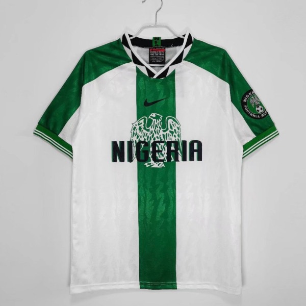 Voetbalshirt Nigeria Uitshirt 1996