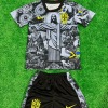Voetbalshirt Brazilië Kinderen 24/25 Zwart Speciaal