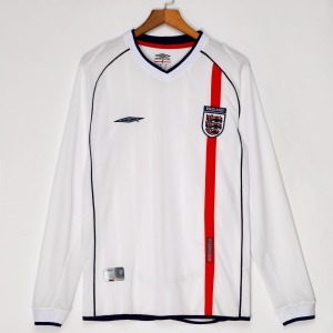 12d411354cffd670cd18be2698ca592f.jpg Engeland Thuisshirt 2002 Lange Mouwen Retro