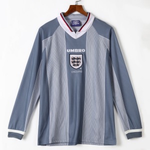 134893adaec501e2be45d43bfe878b6a.jpg Engeland Uitshirt 1996 Retro Lange Mouwen