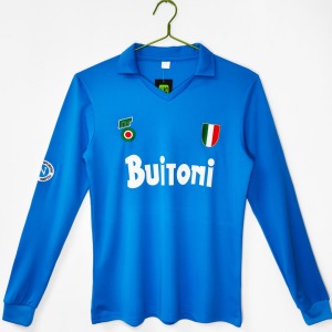 167f1994062f02298448ed47ad51e2da.jpg Napoli Thuisshirt 1987-1988 Lange Mouwen Retro