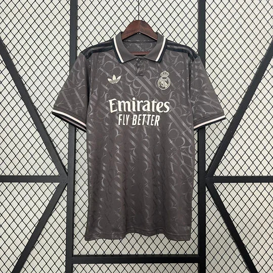 Real Madrid Uitshirt Zwart 2024/25