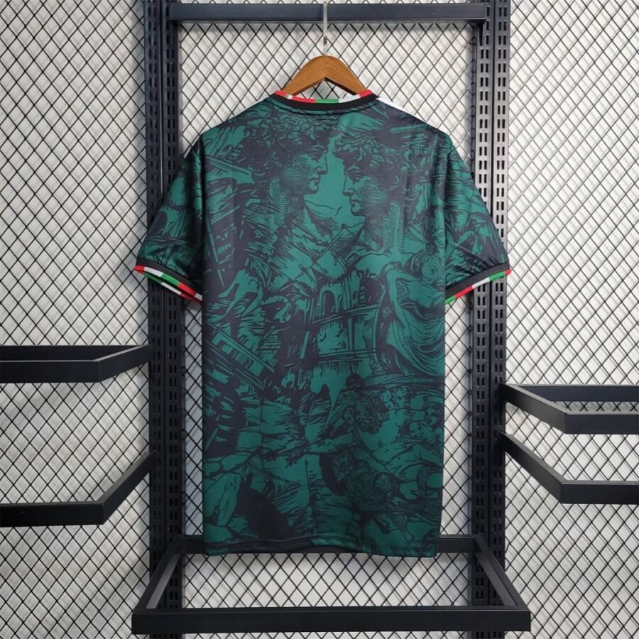 Italië Voetbalshirt 24/25 Speciale Editie Groen