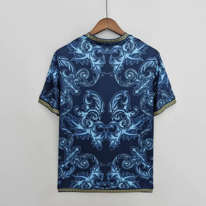 Italië Conceptshirt 2023-2024 Blauw en Goud