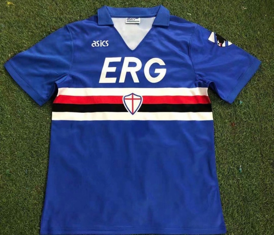 Sampdoria Thuisshirt 1990/91