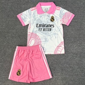 Real Madrid 25/26 Kinderen Rose Premium Voetbalshirt