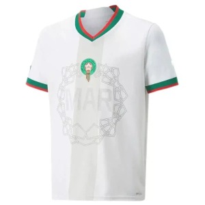 Uitshirt Marokko 2022 WK Wit
