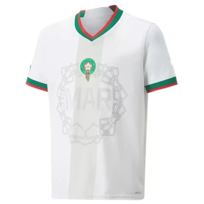 227.jpg Uitshirt Marokko 2022 WK Wit