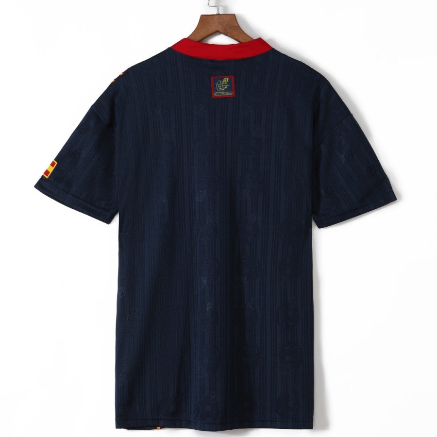 Voetbalshirt Spanje Uitshirt 1996 Retro