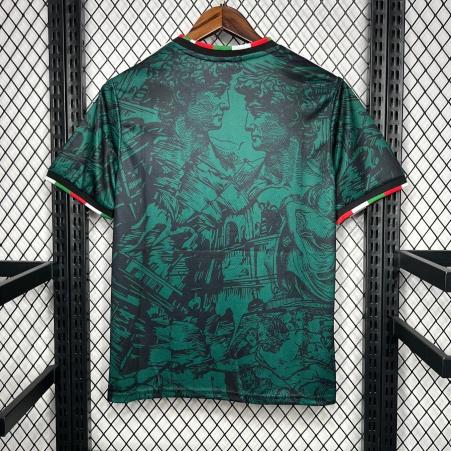 Italië Thuisshirt 24/25 Green Edition Premium
