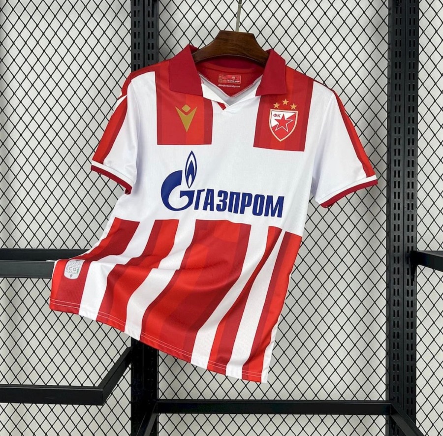 Rode Ster Belgrado Thuisshirt 2025/26