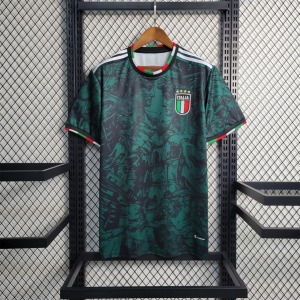 Italië Voetbalshirt 24/25 Speciale Editie Groen