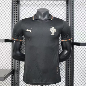 Voetbalshirt Portugal 2025/26 Speler Editie Zwart