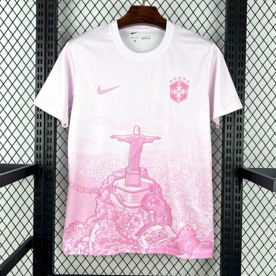 Voetbalshirt Brazilië 25/26 Roze Speciale Editie