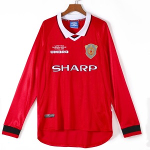 4f7f89bd1a6689a16426a4c4ee8b1746.jpg Voetbalshirt Manchester United Thuisshirt 1999-2000 Lange Mouwen