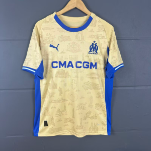 Marseille 2025/26 Fourth Voetbalshirt