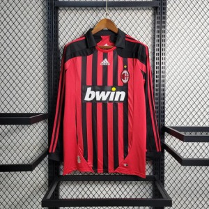 AC Milan Retro 2007-2008 Lange Mouwen