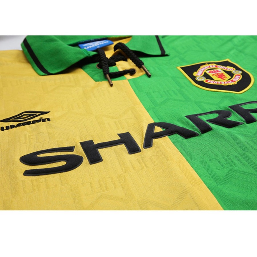 Manchester United 1992/93 Uitshirt Lange Mouwen