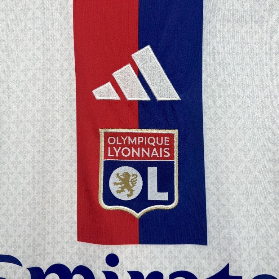 Lyon 2025-26 Officieel Thuisshirt