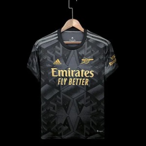 Arsenal Seizoen 2022-2023 Uitshirt Zwart