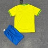 Brazilië Voetbalshirt 25/26 Kinderen Bird Yellow