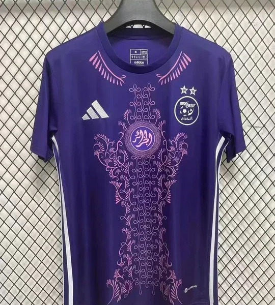 Voetbalshirt Algerije 2024/2025 Concept Paars