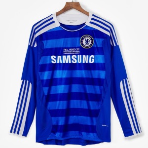 Chelsea Thuisshirt 2011-2012 Retro Lange Mouwen